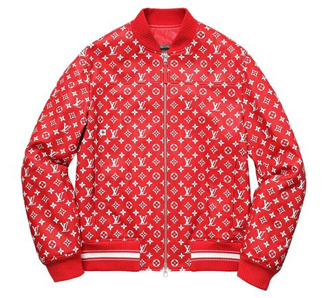 supreme x louis vuitton bomber jacket replica|louis vuitton supreme box logo.